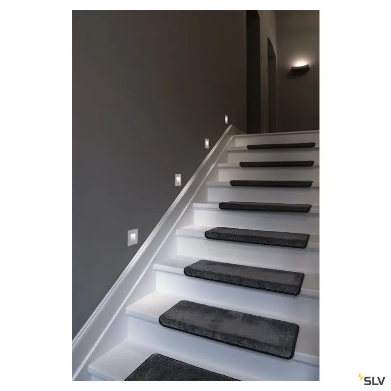 MOBALA, encastré mural intérieur, blanc mat, LED, 1,3W, 3000K