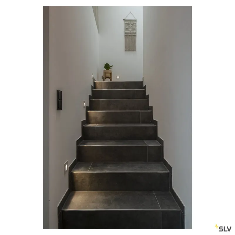 MOBALA, encastré mural intérieur, blanc mat, LED, 1,3W, 3000K