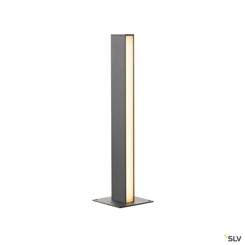 H-POL 60, borne extérieure, anthracite, LED, 18W, 3000K, IP55
