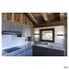 CHROMBO, applique intérieure, gris, LED, 11W, 3000K, variable