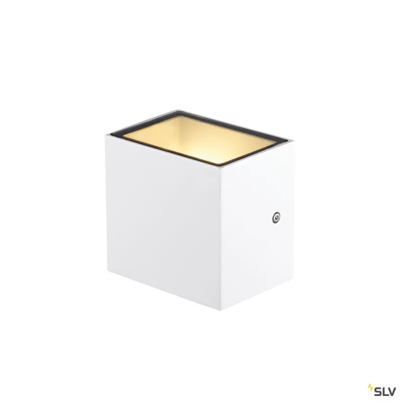 SITRA CUBE, applique extérieure, blanc, LED, 10W, 3000K, IP44