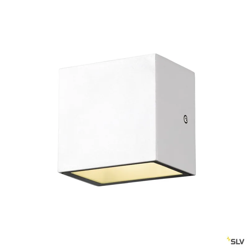 SITRA CUBE, applique extérieure, blanc, LED, 10W, 3000K, IP44