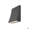 DELWA, applique extérieure, anthracite, LED, 10W, 3000K, IP44