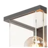 QUADRULO, applique extérieure, anthracite, E27, 15W max, IP44