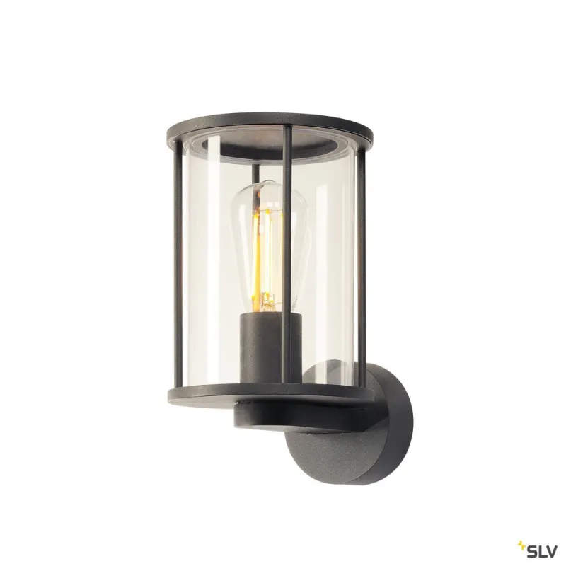 PHOTONIA, applique extérieure, anthracite, E27, 60W max, IP55