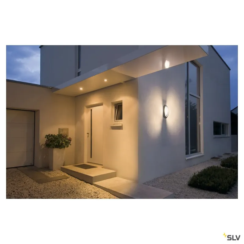 MERIDIAN, applique extérieure, anthracite, E27, 25W max, IP54