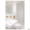 TRUKKO 90, applique intérieure, chrome, LED, 12W, 3000K, IP44