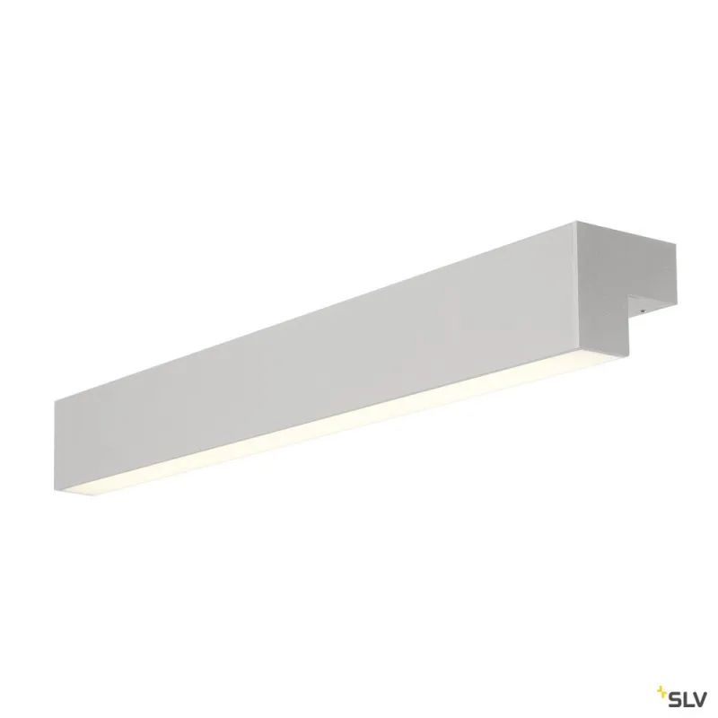 L-LINE 60, applique intérieure, argent, LED, 10W, 3000K, IP44