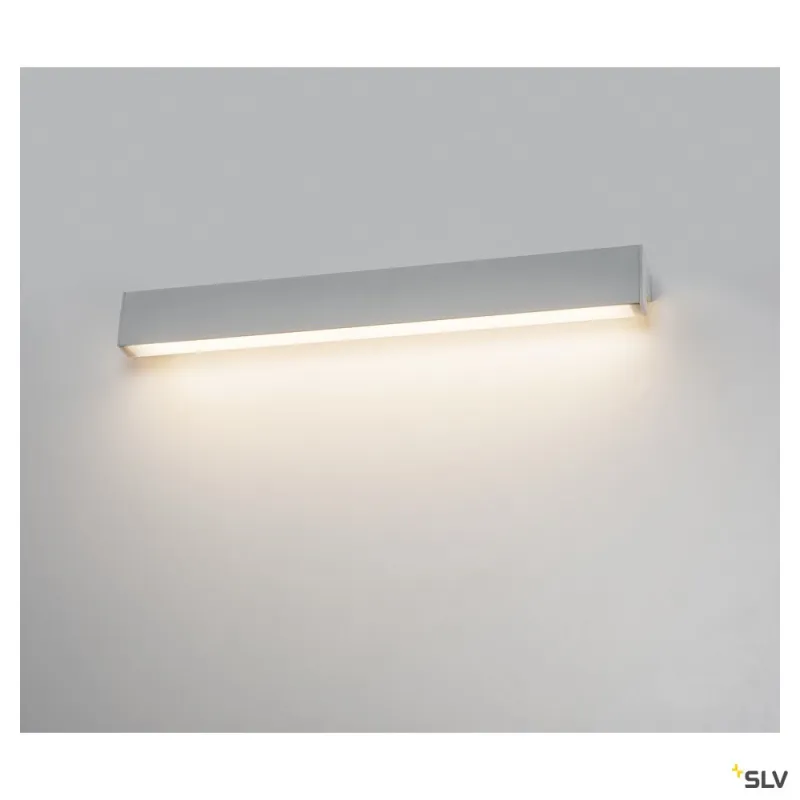 L-LINE 60, applique intérieure, argent, LED, 10W, 3000K, IP44