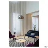 PANTILO CONVEX 40, suspension intérieure, chrome, E27, 40W max