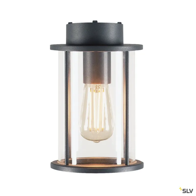 PHOTONIA, plafonnier extérieur, anthracite, E27, 60W max, IP44