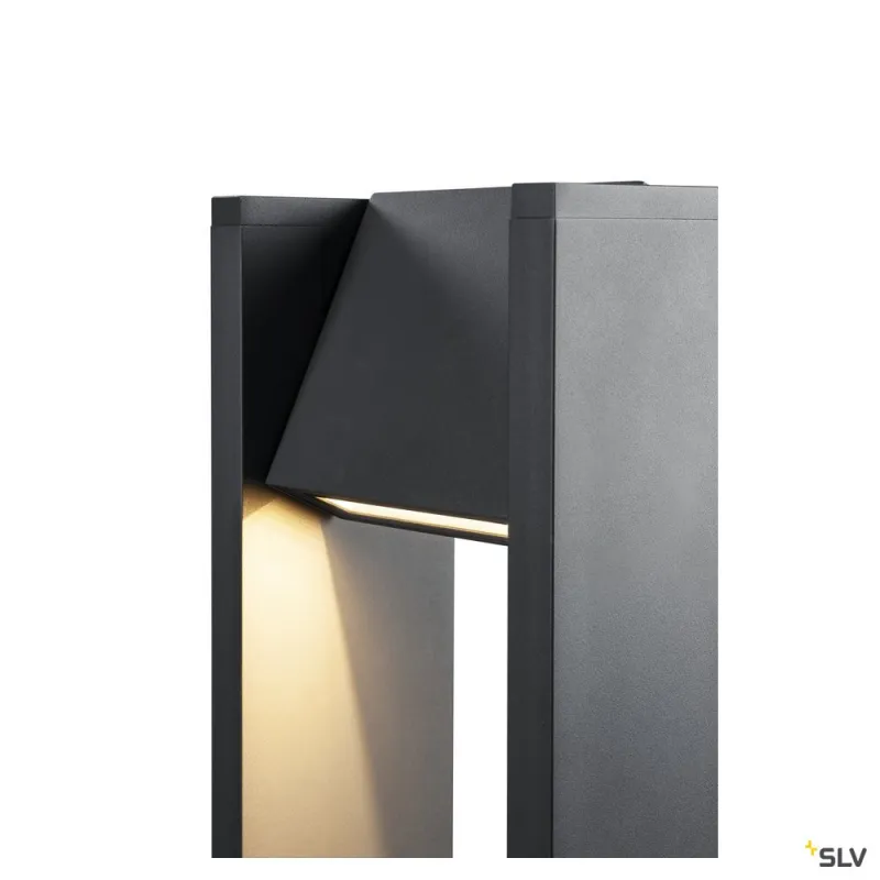 QUAD POLE, borne extérieure, anthracite, LED, 18W, 3000K, IP65