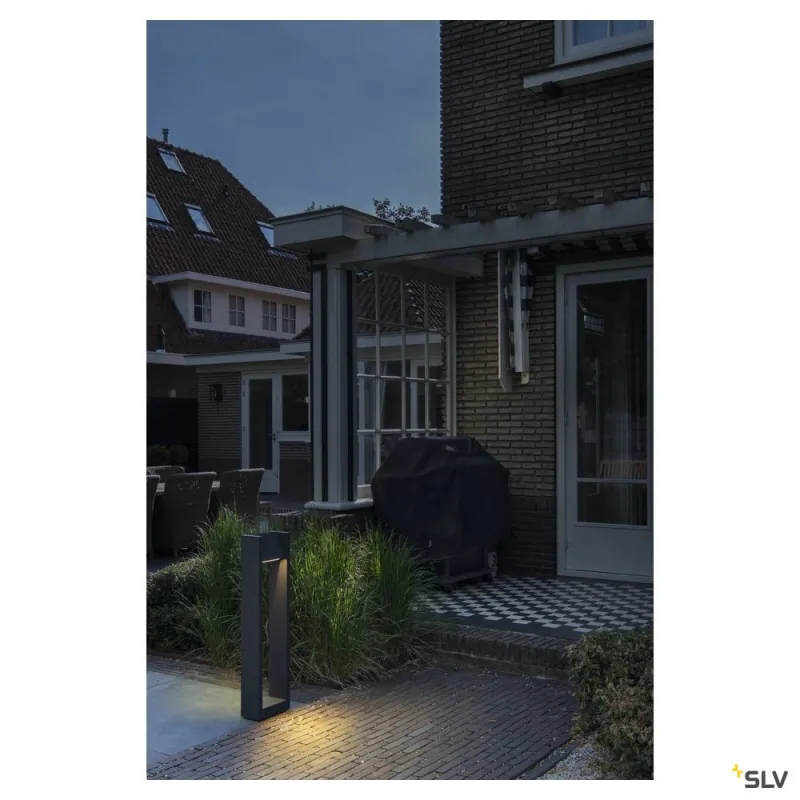 QUAD POLE, borne extérieure, anthracite, LED, 18W, 3000K, IP65