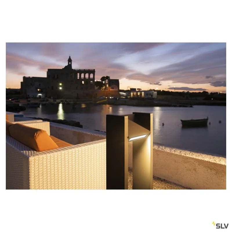 QUAD POLE, borne extérieure, anthracite, LED, 18W, 3000K, IP65