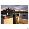 QUAD POLE, borne extérieure, anthracite, LED, 18W, 3000K, IP65