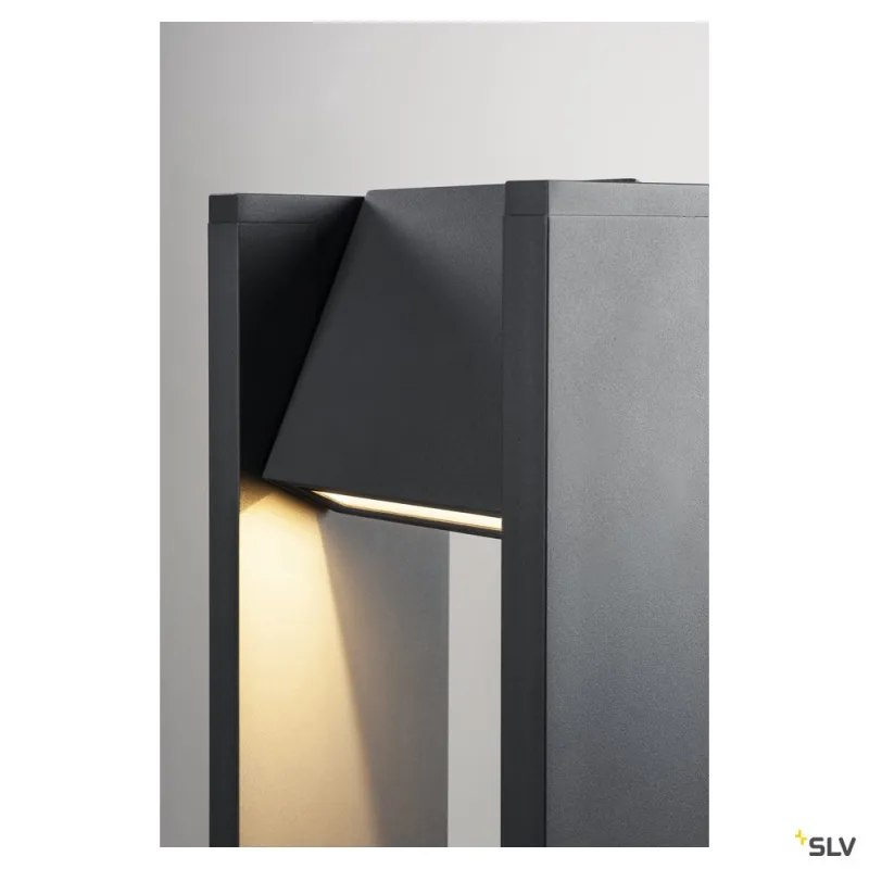 QUAD POLE, borne extérieure, anthracite, LED, 18W, 3000K, IP65