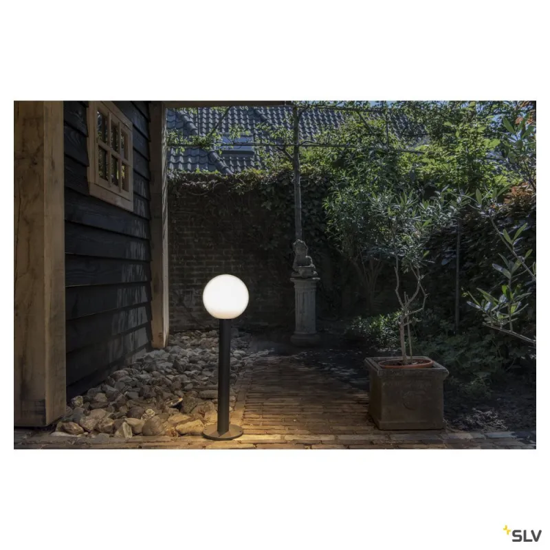 GLOO PURE 70, borne extérieure, anthracite, E27, 23W max, IP44