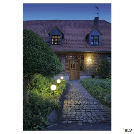 GLOO PURE 44, borne extérieure, anthracite, E27, 23W max, IP44