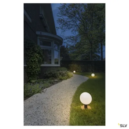 GLOO PURE 27, borne extérieure, anthracite, E27, 23W max, IP44