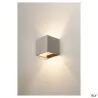 SOLID CUBE, applique intérieure, noir, G9/QT14, 25W max, béton