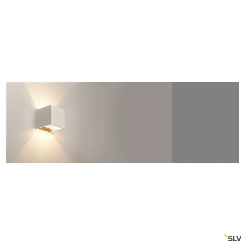 SOLID CUBE, applique intérieure, gris, G9/QT14, 25W max, béton