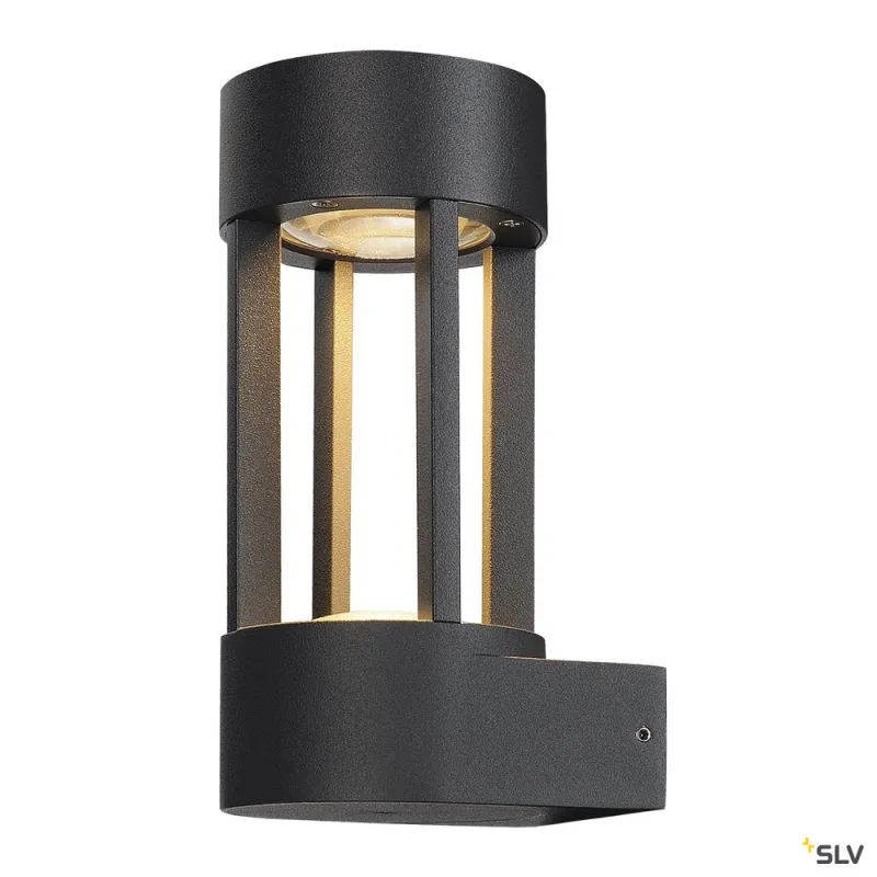 SLOTS, applique extérieure, anthracite, LED, 6,3W, 3000K, IP44