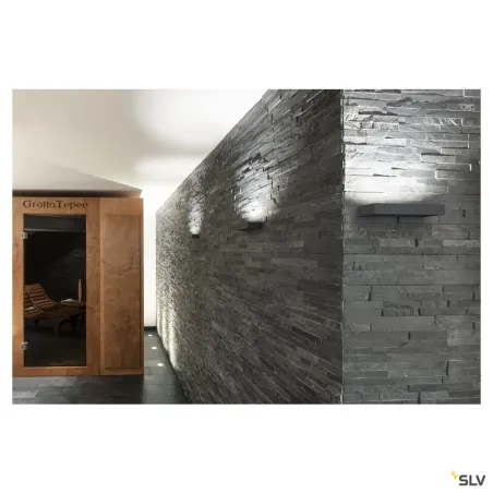 PEMA®, applique extérieure, anthracite, LED, 7,7W, 3000K, IP54