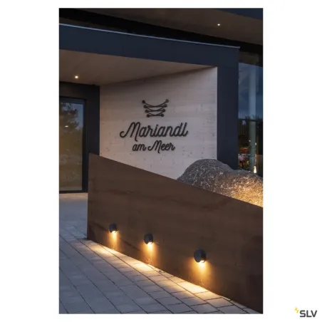 PEMA®, applique extérieure, anthracite, LED, 4,7W, 3000K, IP44