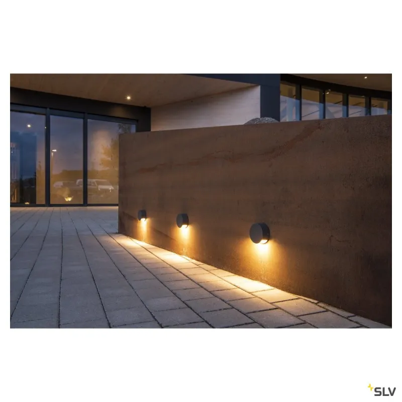 PEMA®, applique extérieure, anthracite, LED, 4,7W, 3000K, IP44