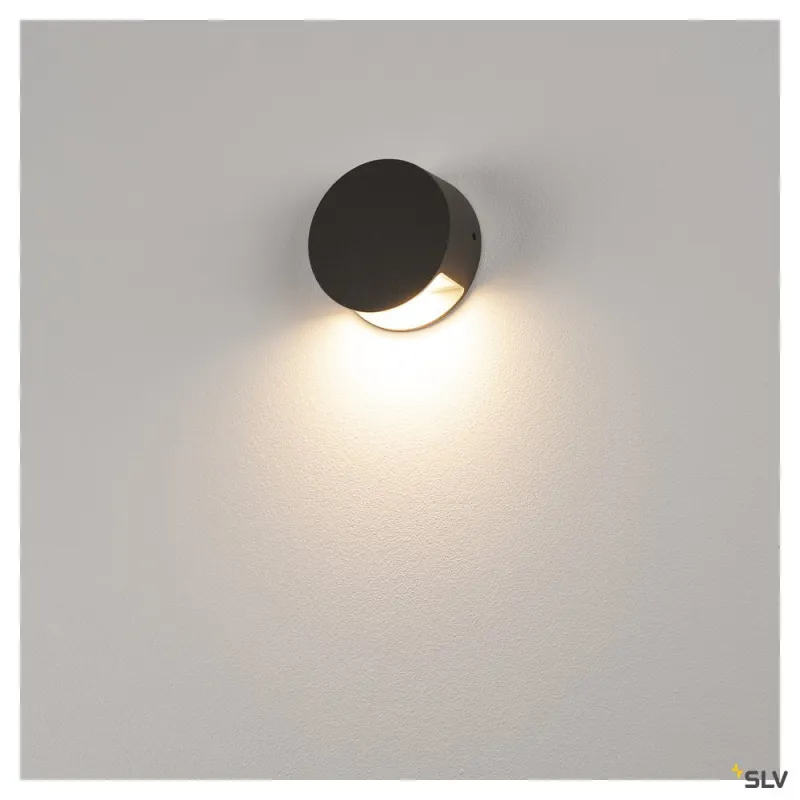 PEMA®, applique extérieure, anthracite, LED, 4,7W, 3000K, IP44