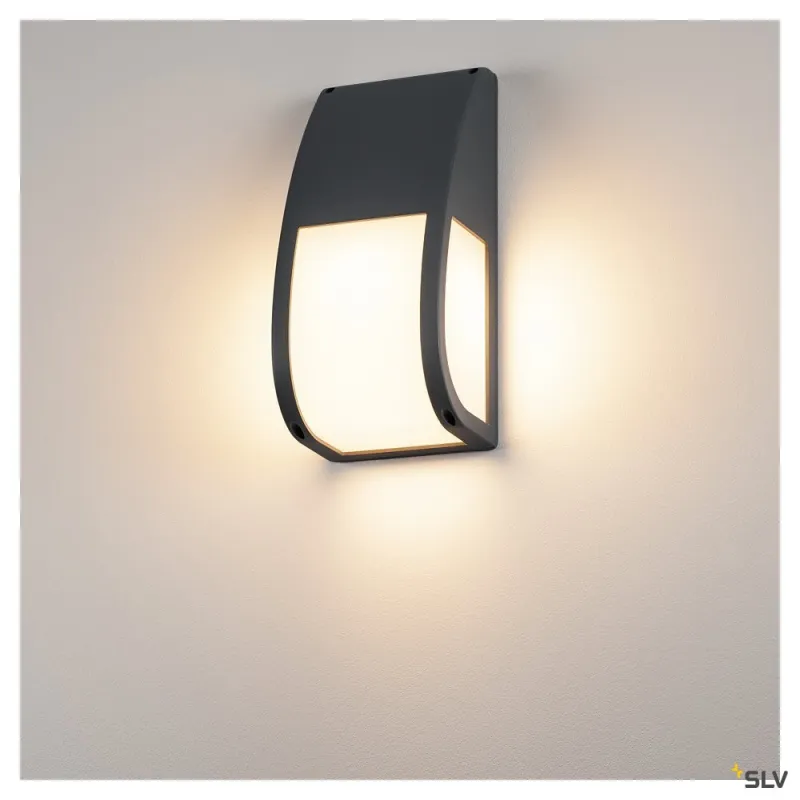KERAS ELT, applique extérieure, anthracite, E27, 25W max, IP54