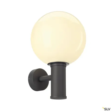 GLOO PURE, applique extérieure, anthracite, E27, 23W max, IP44