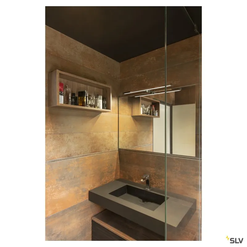 DORISA 50, applique intérieure, chrome, LED, 6,6W, 4000K, IP44