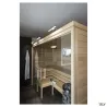 DORISA 30, applique intérieure, chrome, LED, 5,2W, 4000K, IP44