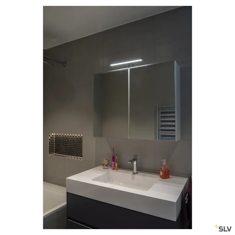 DORISA 30, applique intérieure, chrome, LED, 5,2W, 4000K, IP44