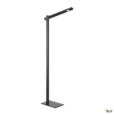 MECANICA PLUS, lampadaire intérieur, noir, LED, 7W, 2700K-6500K
