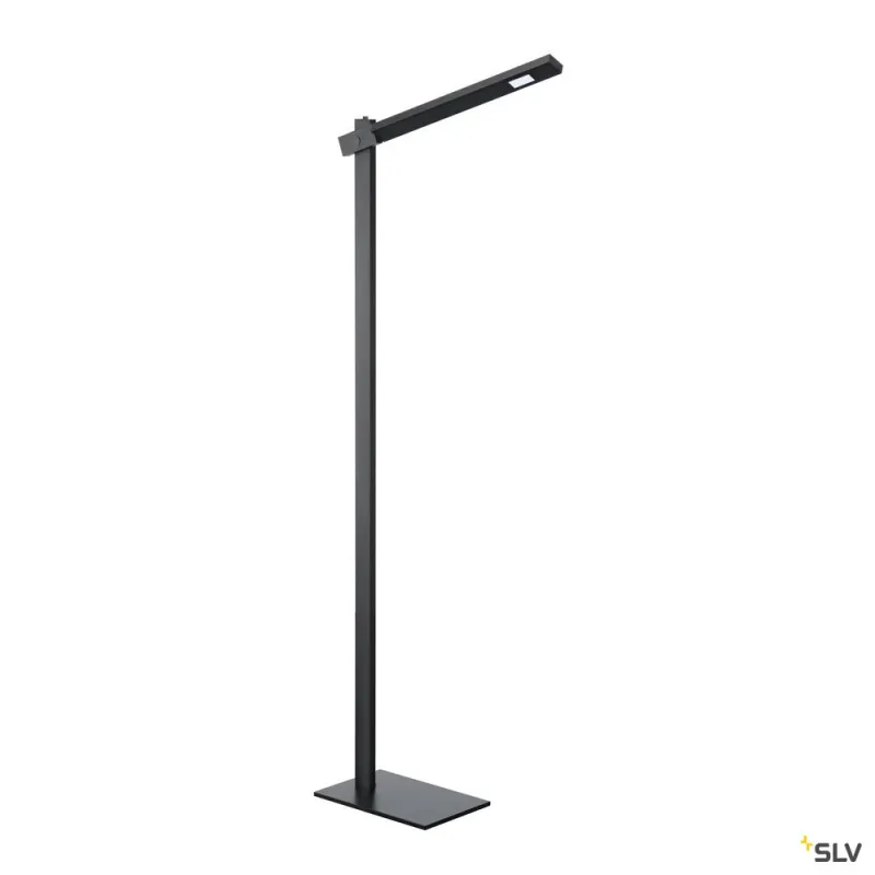 MECANICA PLUS, lampadaire intérieur, noir, LED, 7W, 2700K-6500K