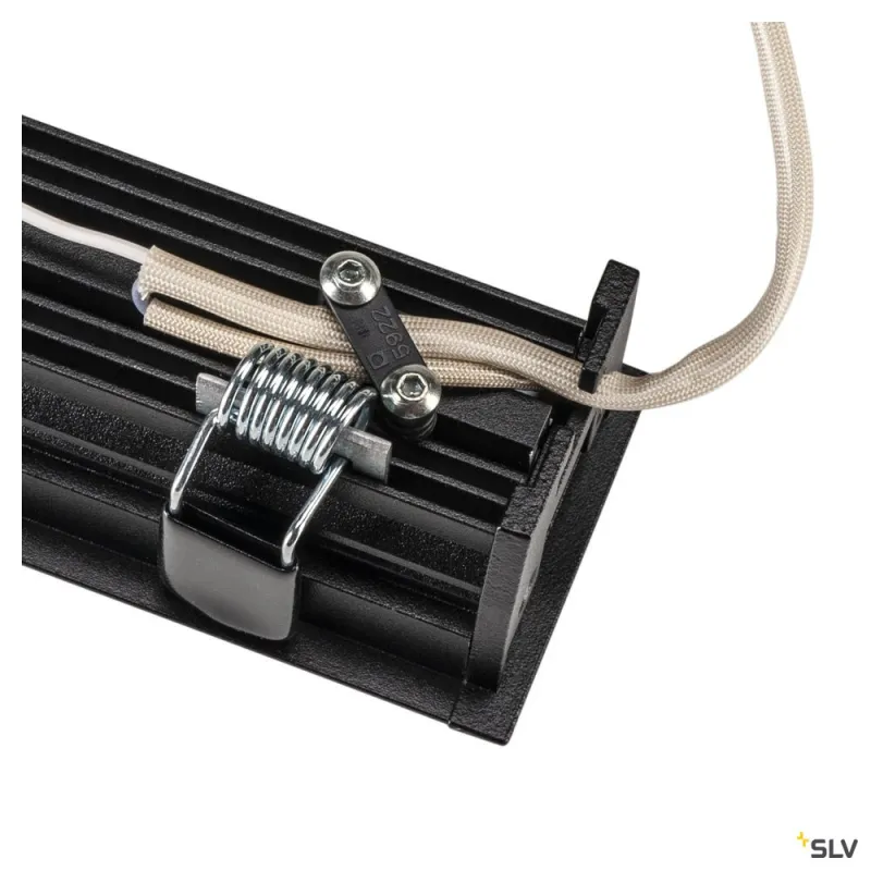 MILANDOS 4, encastré de plafond intérieur, noir, LED, 8W, 3000K
