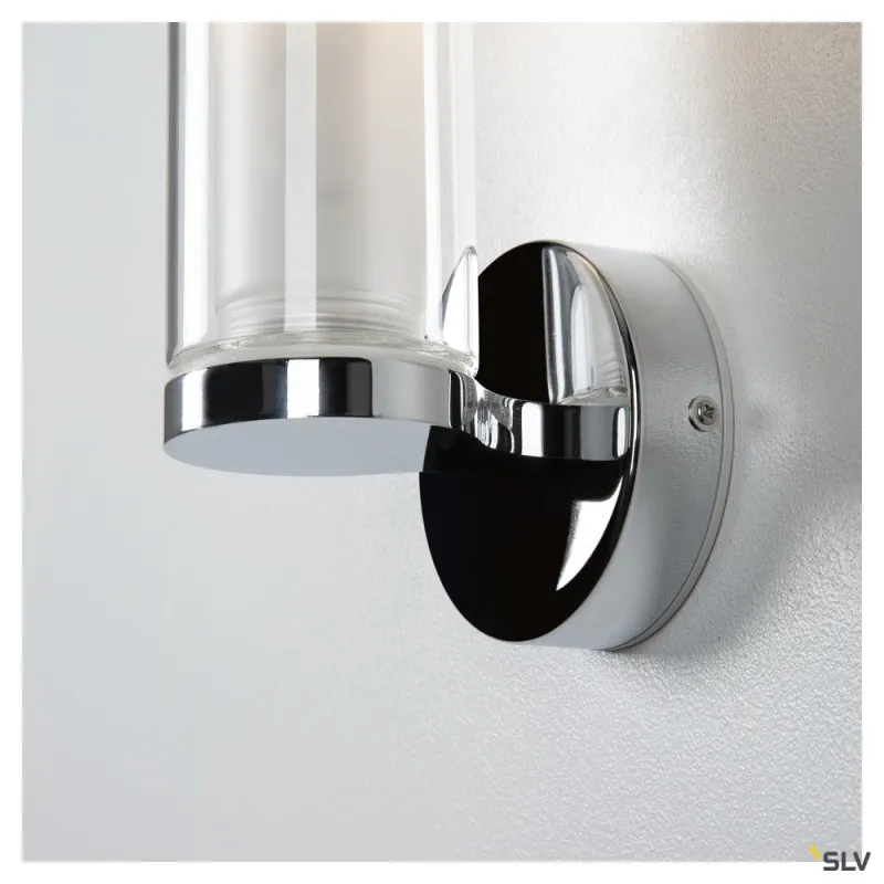WL 106, applique intérieure, simple, chrome, E14, 40W max, IP44
