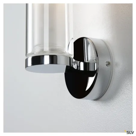 WL 106, applique intérieure, simple, chrome, E14, 40W max, IP44