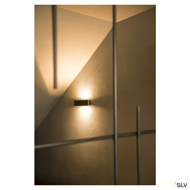 OSSA 180, applique intérieure, noir, R7s 78mm/QT-DE12, 100W max