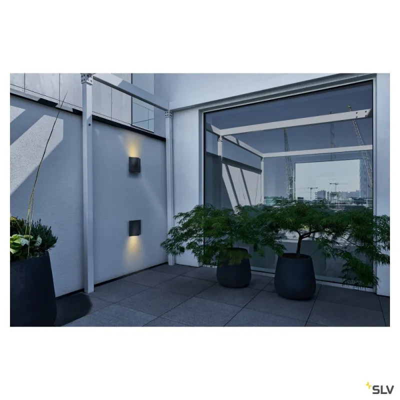 VILUA L, applique extérieure, anthracite, LED, 16W, 3000K, IP54