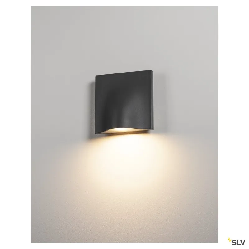 VILUA L, applique extérieure, anthracite, LED, 16W, 3000K, IP54