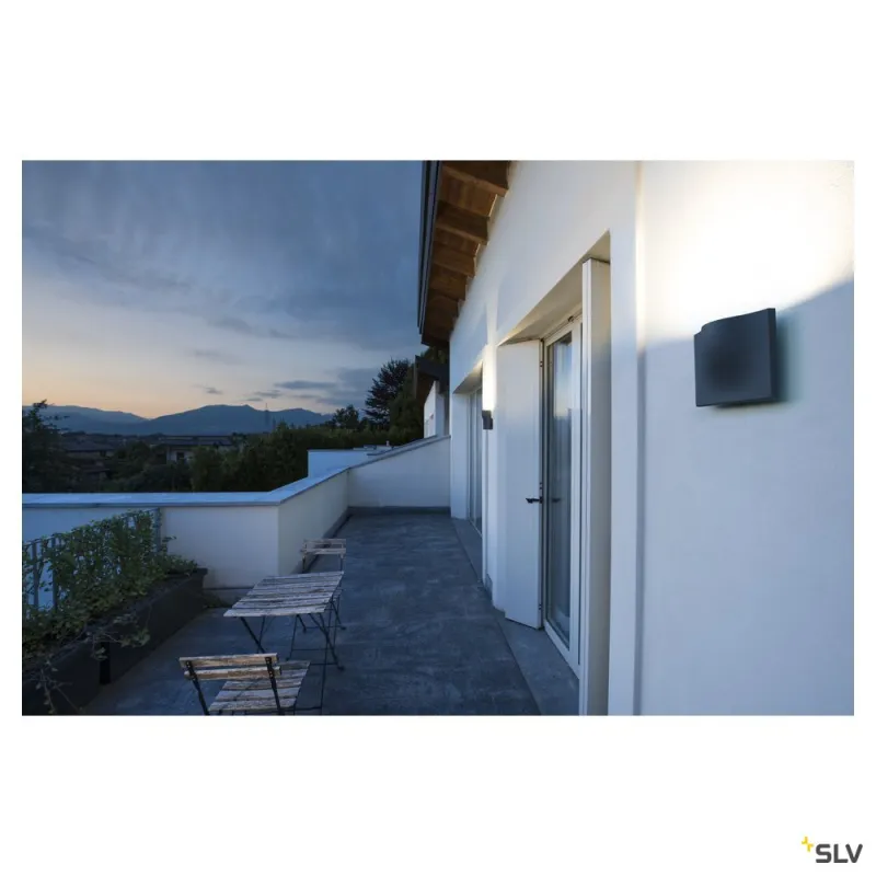 VILUA L, applique extérieure, anthracite, LED, 16W, 3000K, IP54