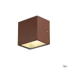 SITRA CUBE, applique extérieure, rouille, LED, 10W, 3000K, IP44
