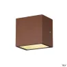 SITRA CUBE, applique extérieure, rouille, LED, 10W, 3000K, IP44