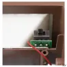 SITRA CUBE, applique extérieure, rouille, LED, 10W, 3000K, IP44