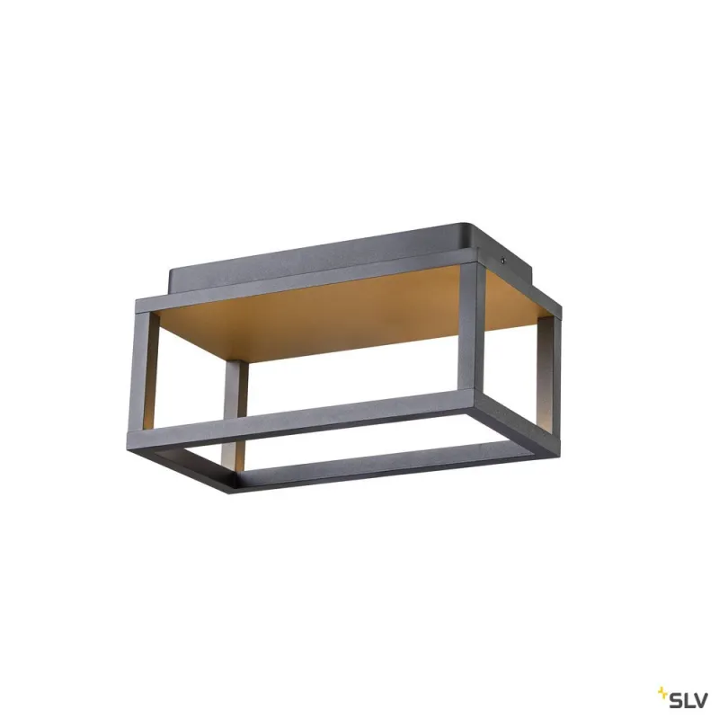 QUADRULO, applique extérieure, anthracite, LED, 8W, 3000K, IP55