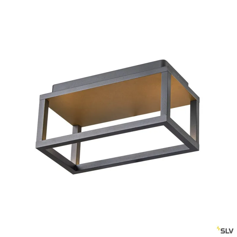 QUADRULO, applique extérieure, anthracite, LED, 8W, 3000K, IP55