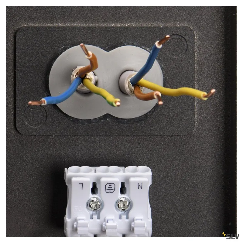 QUADRULO, applique extérieure, anthracite, LED, 8W, 3000K, IP55